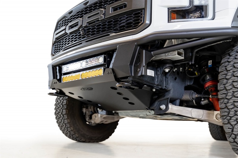 Ford F-150 Raptor Front Bumper - Addictive Desert Designs - ADD PRO Bolt-On V2 - Hammer Black - `17-`20